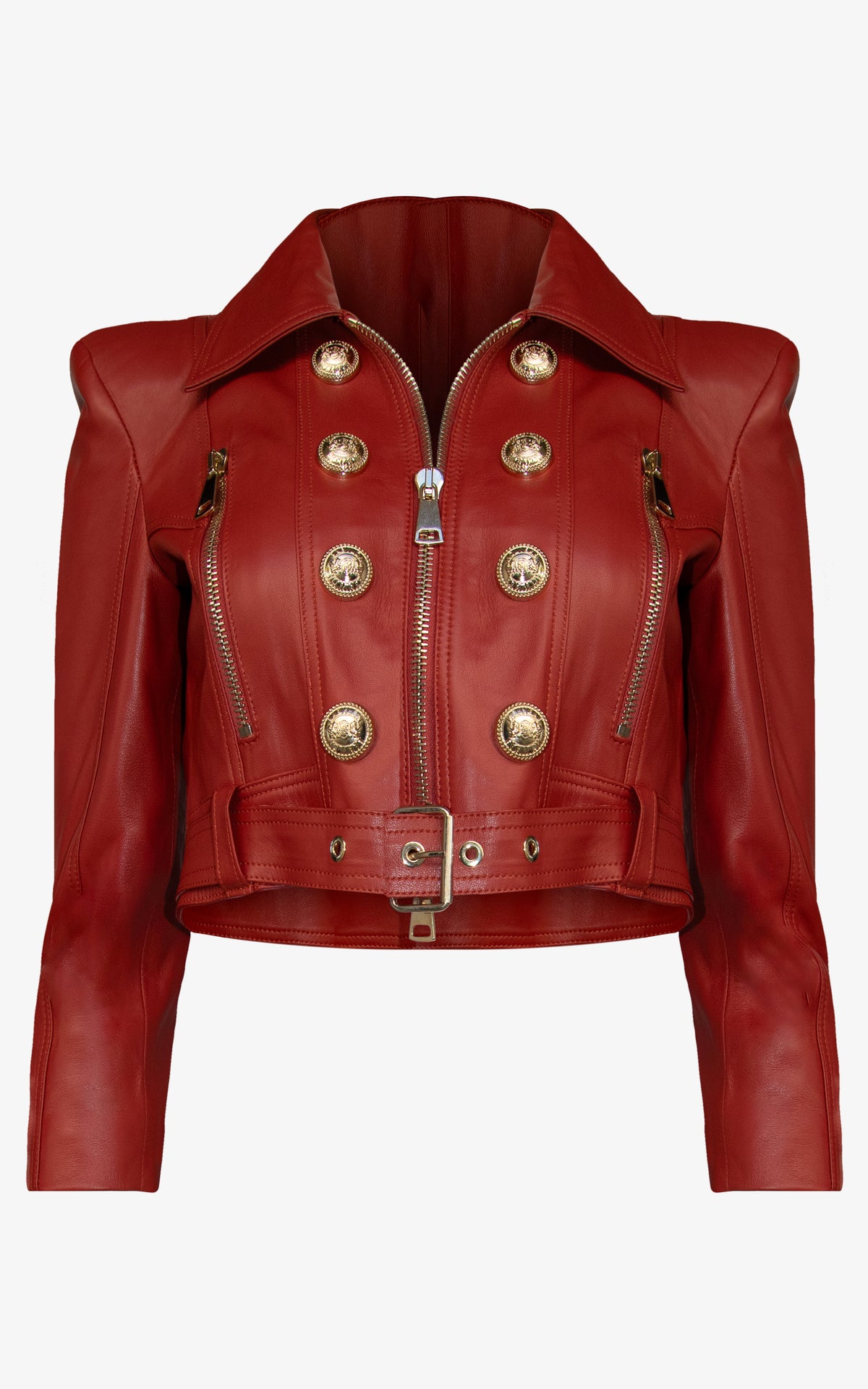 I Am Everything Leather Jacket
