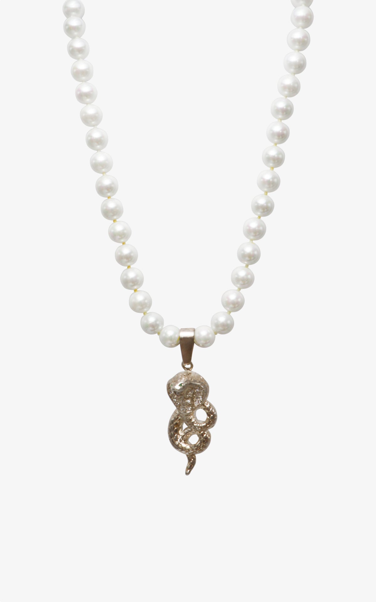 Call Me Cobra Pearl Necklace