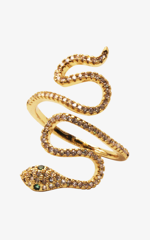 Jeweled Serpent Bracelet - Carolina's Couture