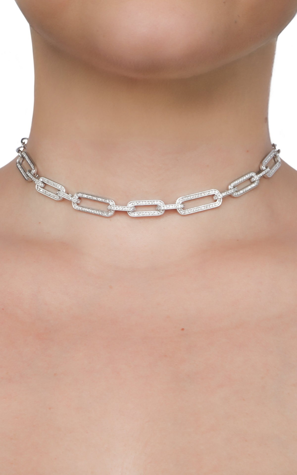 Jeweled Chain Necklace