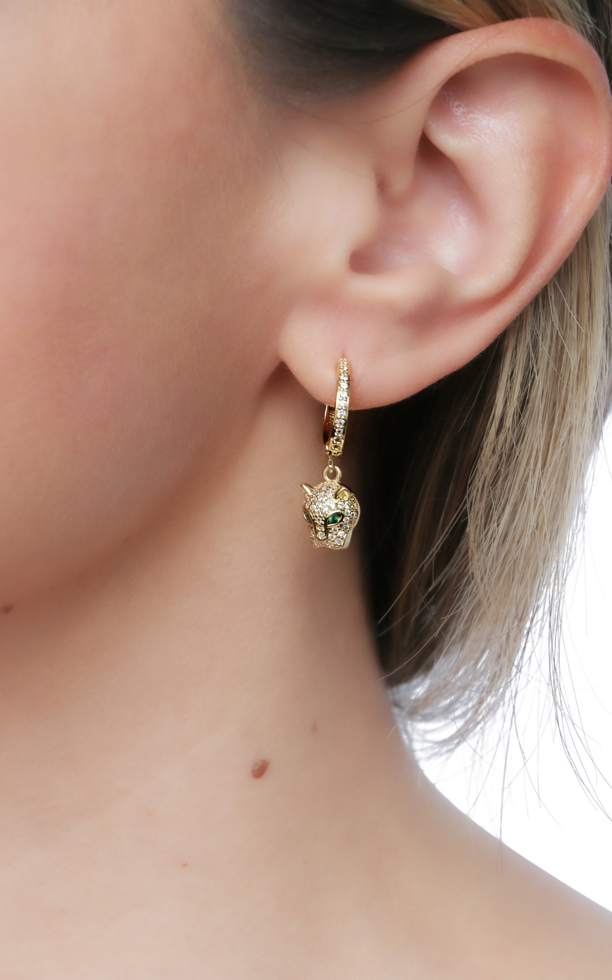 Proudly Mine Panther Earrings