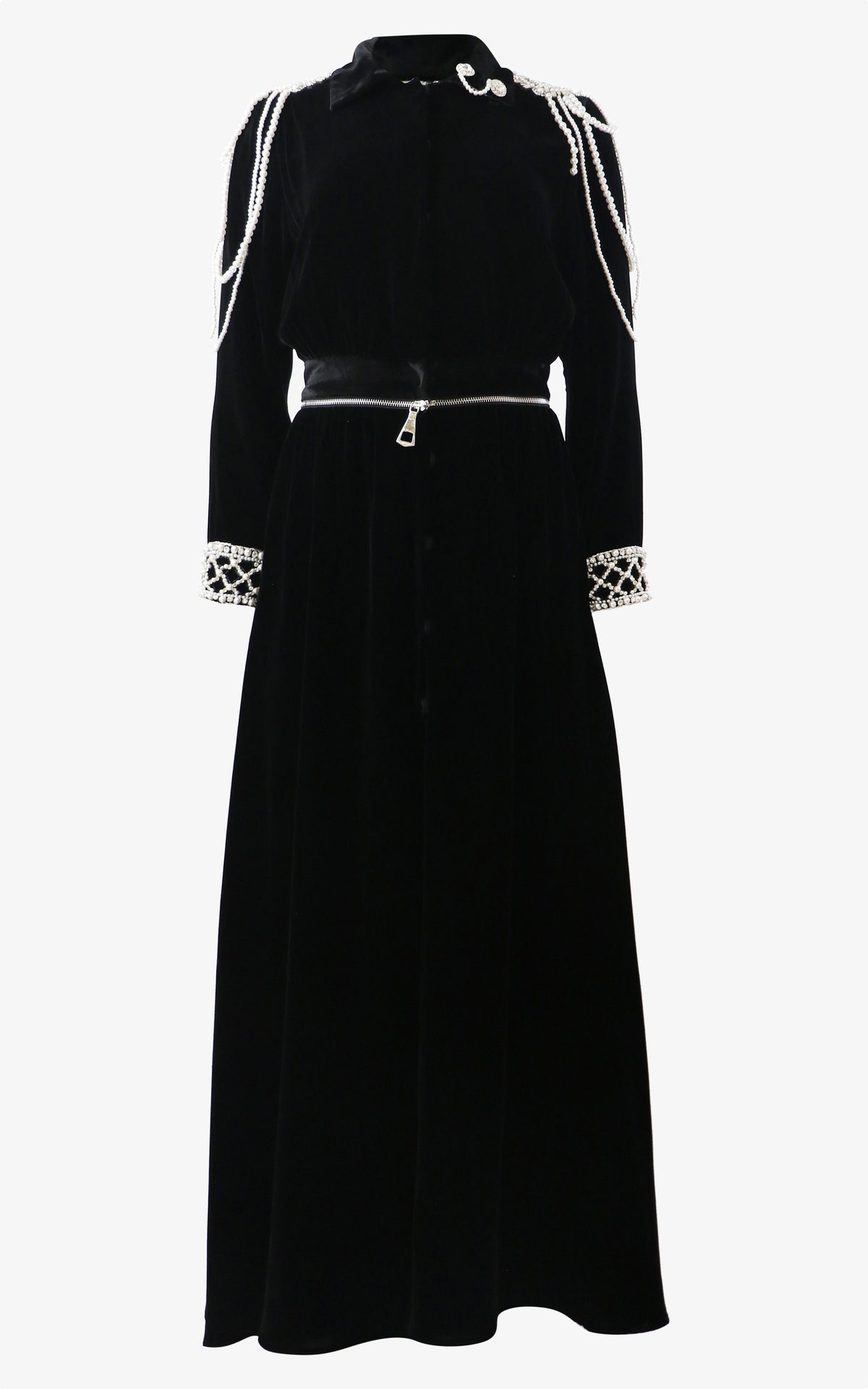 Revelation Royal Cape With Pearl Embellishments