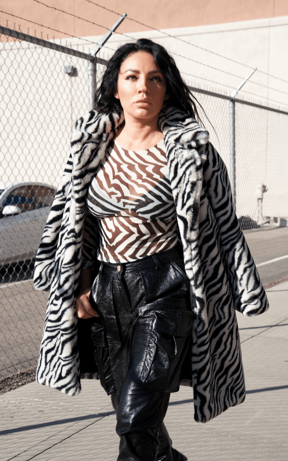 Zebra Bodysuit