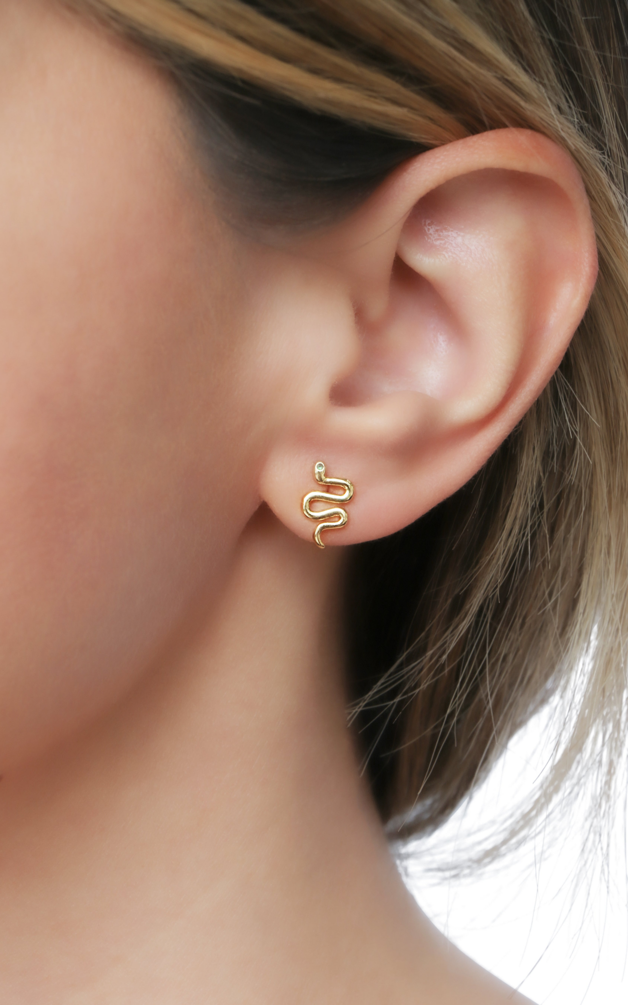 Tragus 2025 snake earring