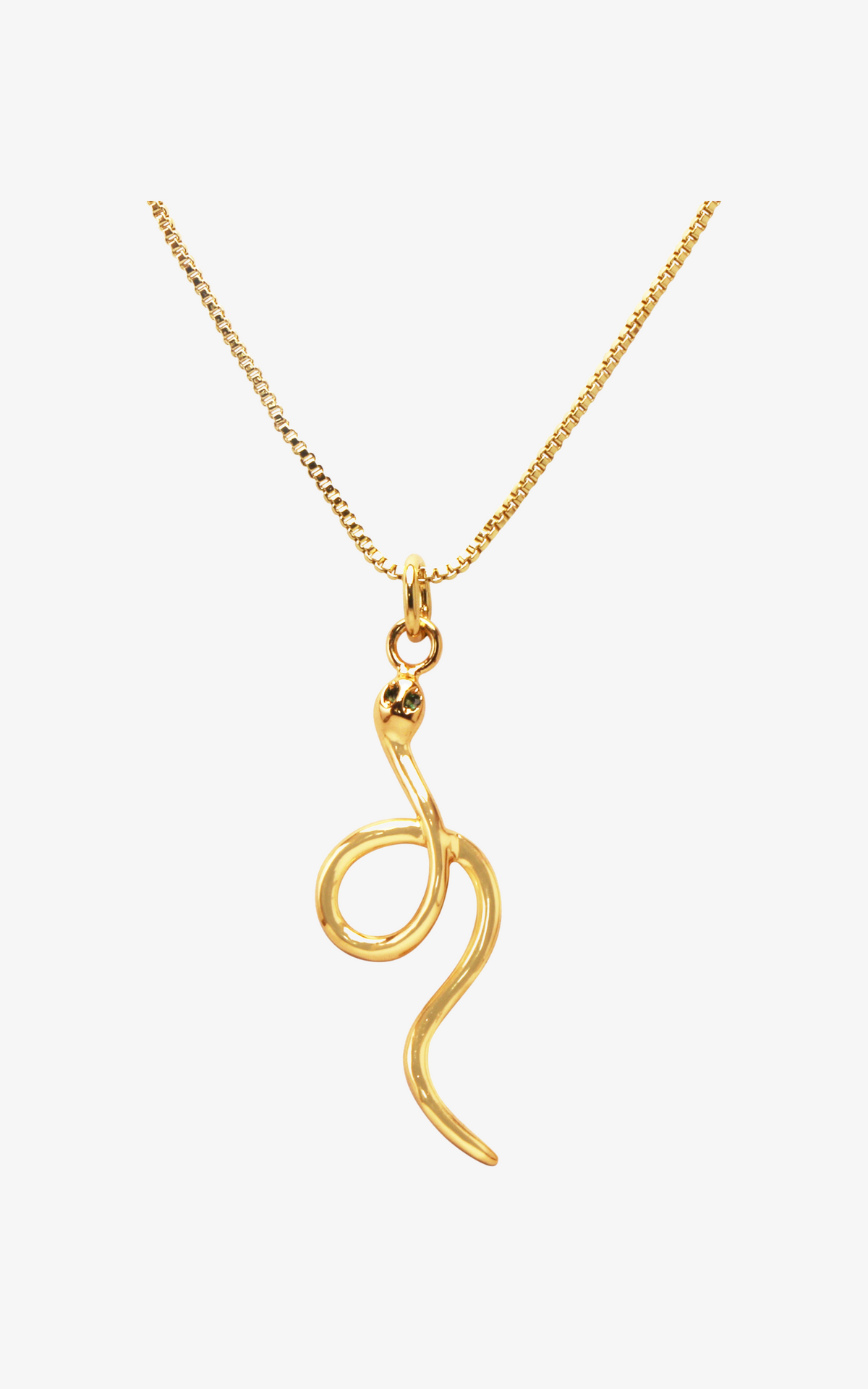 Swirling Serpentine Necklace